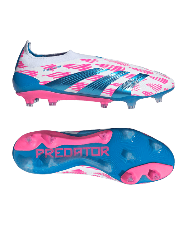 adidas Predator Elite LL FG Reemergence Weiss Blau