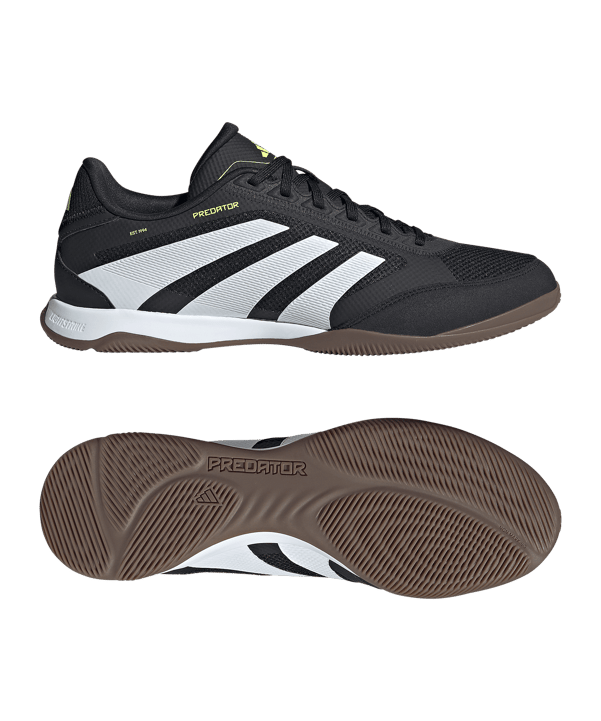 adidas Predator League IN Electric Stealth Schwarz