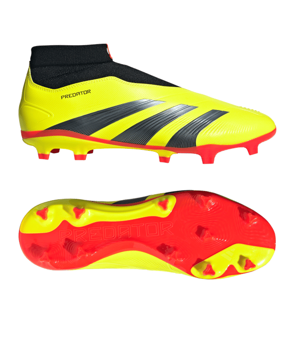 adidas Predator League LL FG Energy Citrus Gelb Schwarz Weiss