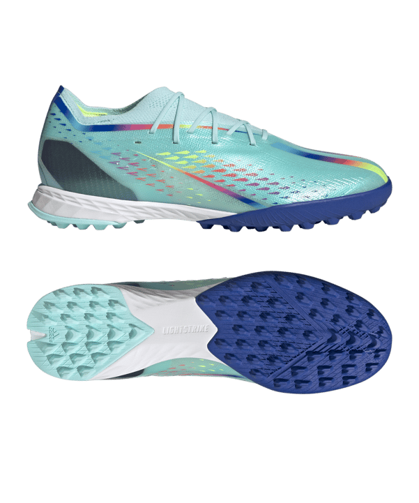 adidas X Speedportal.1 TF Al Rihla Türkis Blau