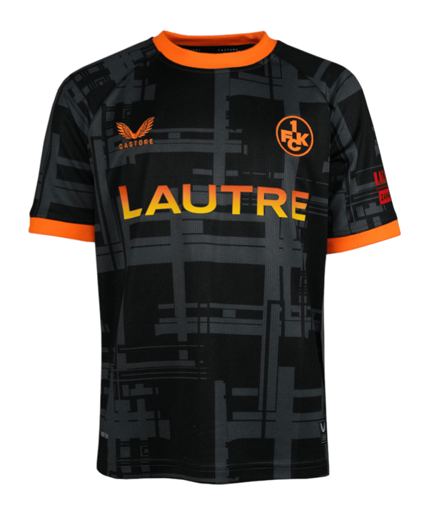 Castore 1. FC Kaiserslautern Trikot 3rd 2025/2026 Kids Schwarz F018