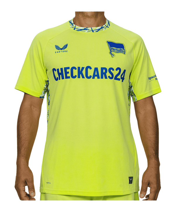 Castore Hertha BSC Berlin Trikot 3rd 2025/2026 Orange F100