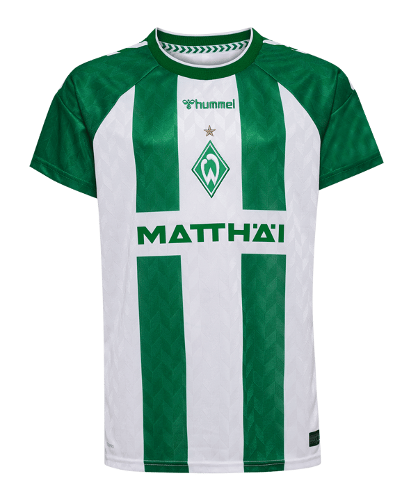 hummel SV Werder Bremen Trikot Home 2026/2027 Kids Grün F6839