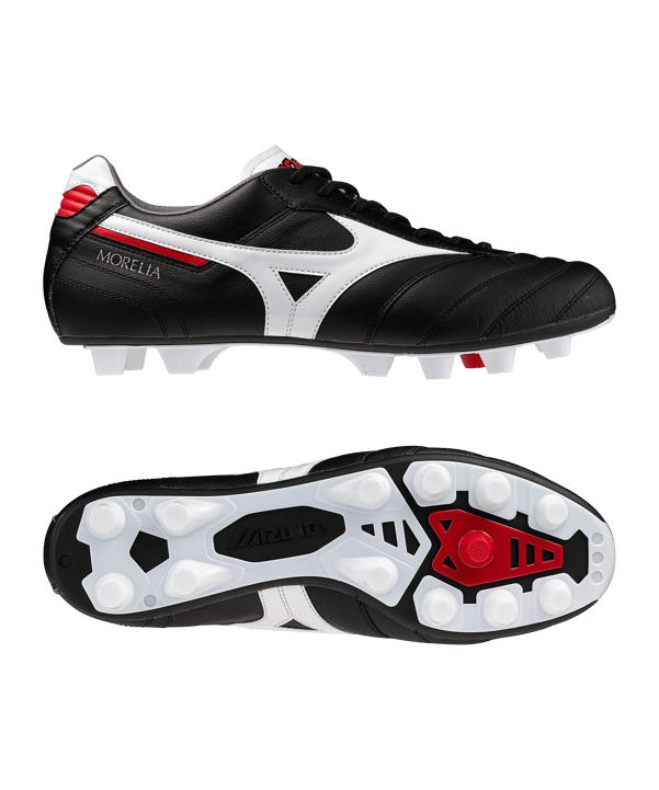 Mizuno Morelia II Elite FG Schwarz F01