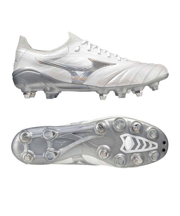 Mizuno Morelia Neo III Beta Made in Japan Mix Shining Weiss F04