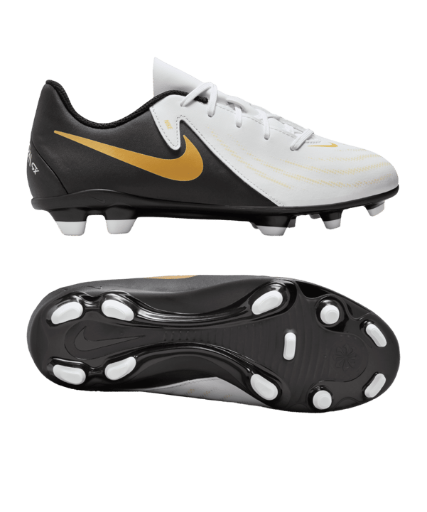 Nike Jr Phantom GX II Club FG/MG Mad Ready Kids Weiss Schwarz F100