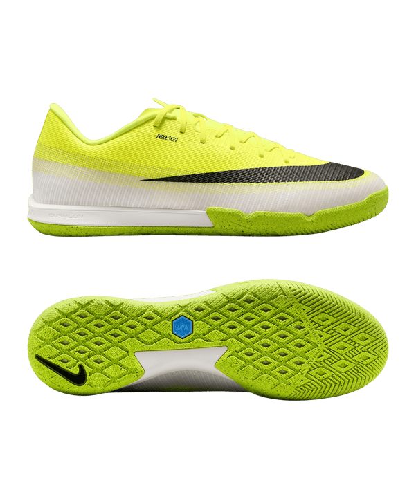 Nike Air Zoom Mercurial Vapor XVII Academy Low IN Grün F200
