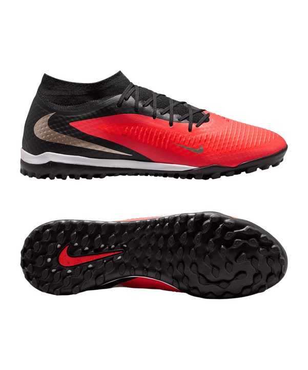 Nike Phantom 6 High Academy TF Break'Em Rot F600