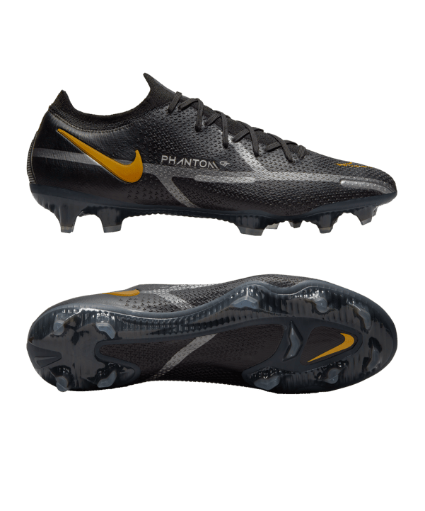 Nike Phantom GT2 Shadow Elite FG Schwarz F007