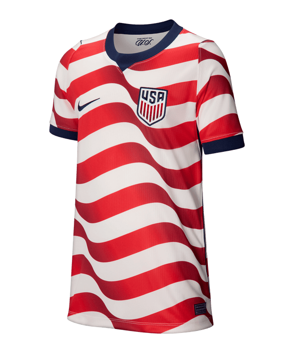 Nike USSF USA Trikot Home WM 2026 Kids Weiß F133