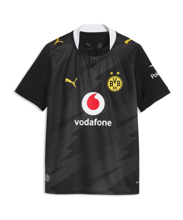 PUMA Borussia Dortmund Replica Trikot Away 2026/2027 Kids Schwarz F18
