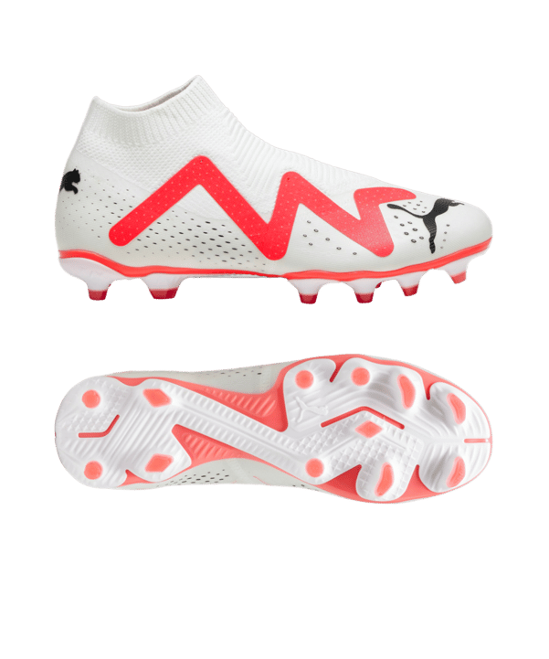PUMA FUTURE Match+ LL FG/AG Breakthrough Weiss Rot Schwarz F01