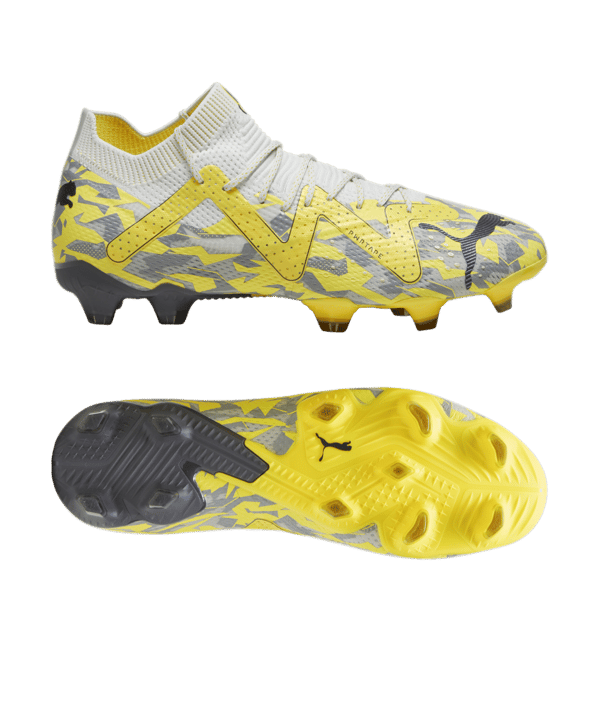 PUMA FUTURE Ultimate FG/AG Voltage Grau Gelb F04