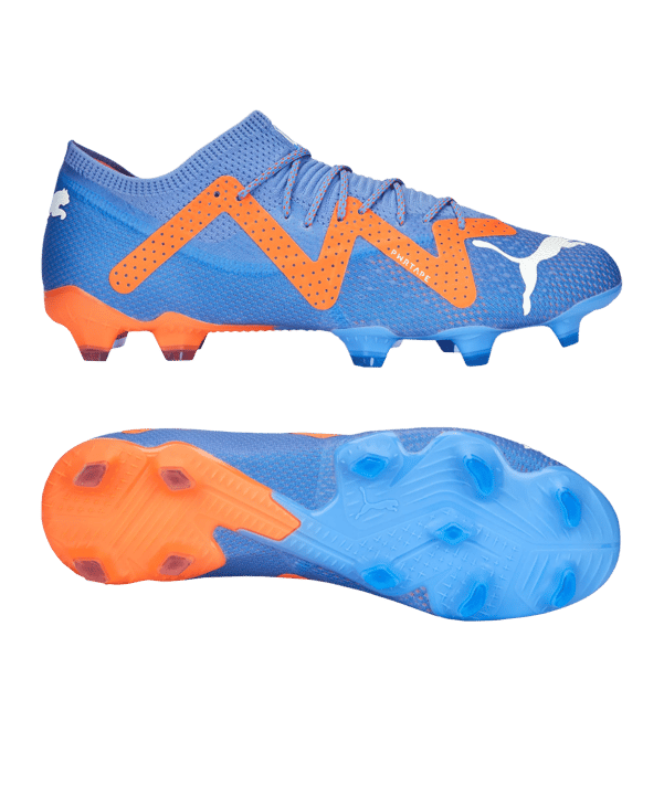 PUMA FUTURE Ultimate Low FG/AG Supercharge Blau Orange F01