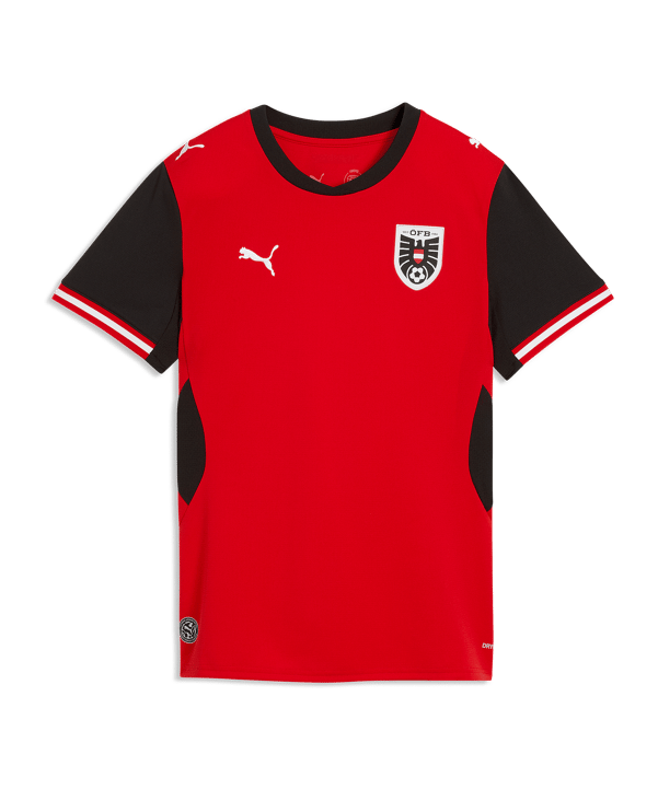 PUMA ÖFB Österreich Replica Trikot Home WM 2026 Damen Rot F01