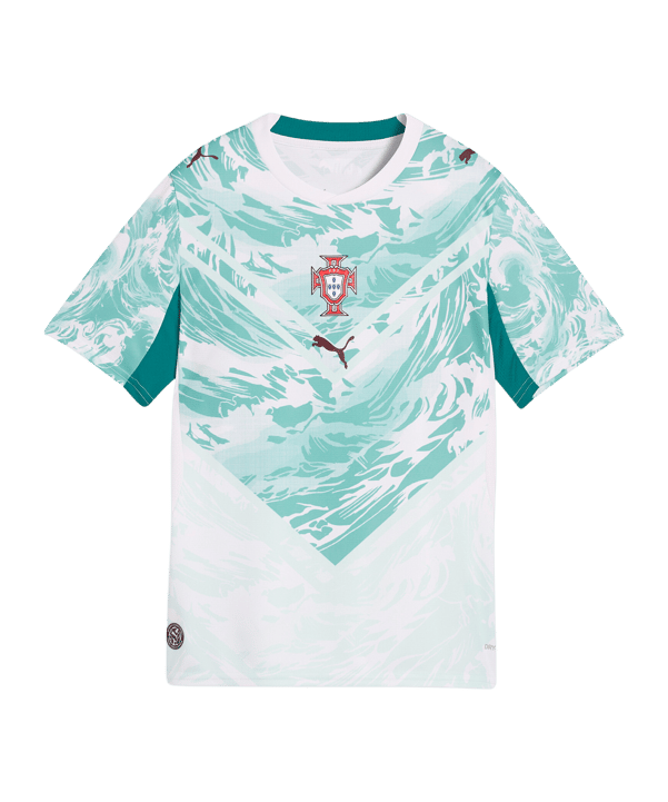 PUMA FPF Portugal Trikot Away WM 2026 Kids Weiß F02