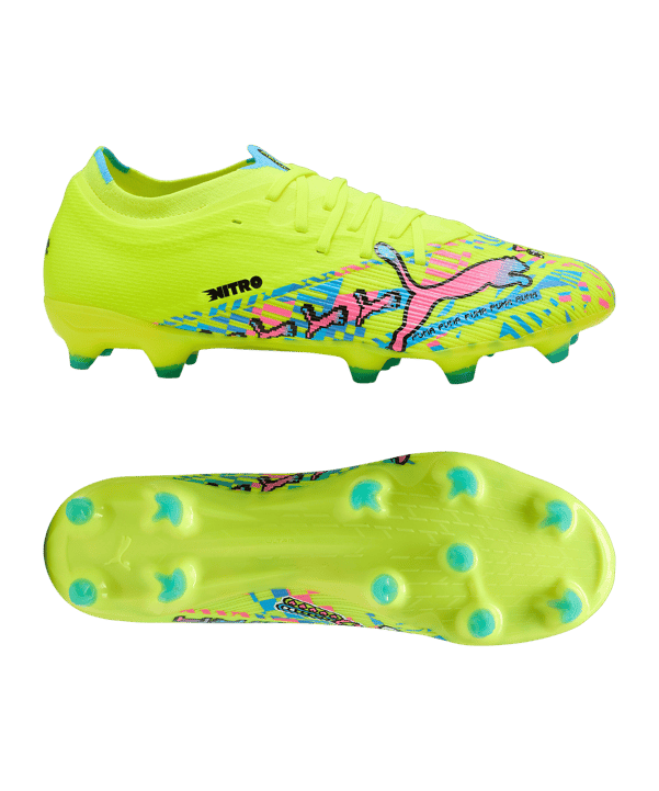PUMA ULTRA Nitro 7 Match FG/AG Level Up Grün F01