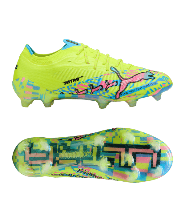 PUMA ULTRA Nitro 7 Ultimate FG Level Up Grün F01