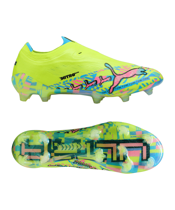 PUMA ULTRA Nitro 7 Ultimate LL FG Level Up Grün F01