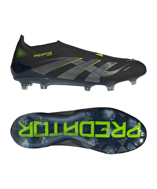 adidas Predator Elite FG Electric Stealth Schwarz