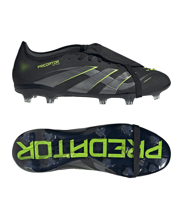 adidas Predator Pro FG Electric Stealth Schwarz