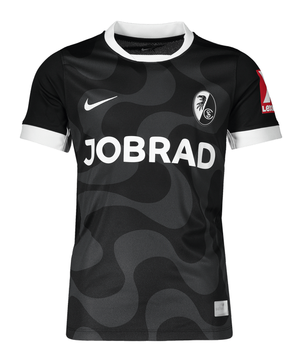 Nike SC Freiburg Trikot Auswärts 2025/2026 Kids Schwarz F013