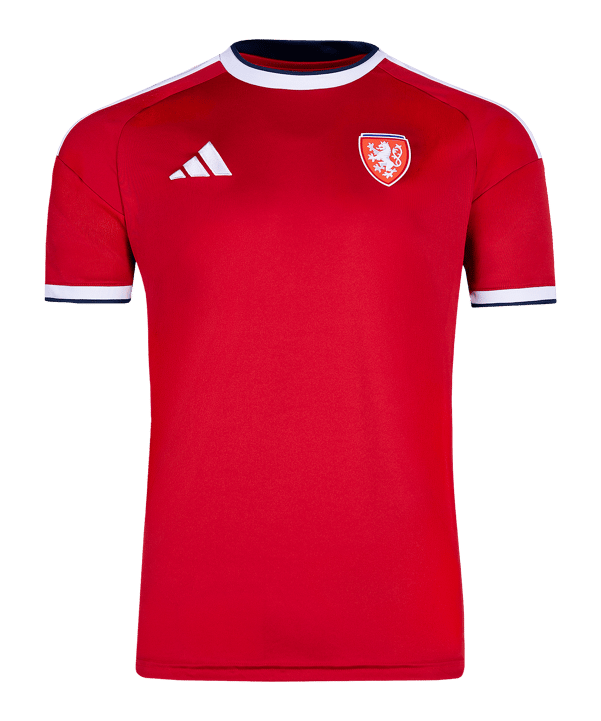 adidas FACR Tschechien Trikot Home 2026 Rot