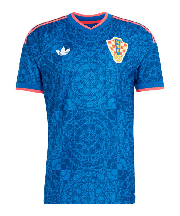 adidas Kroatien Authentic Trikot Away 2026 Blau
