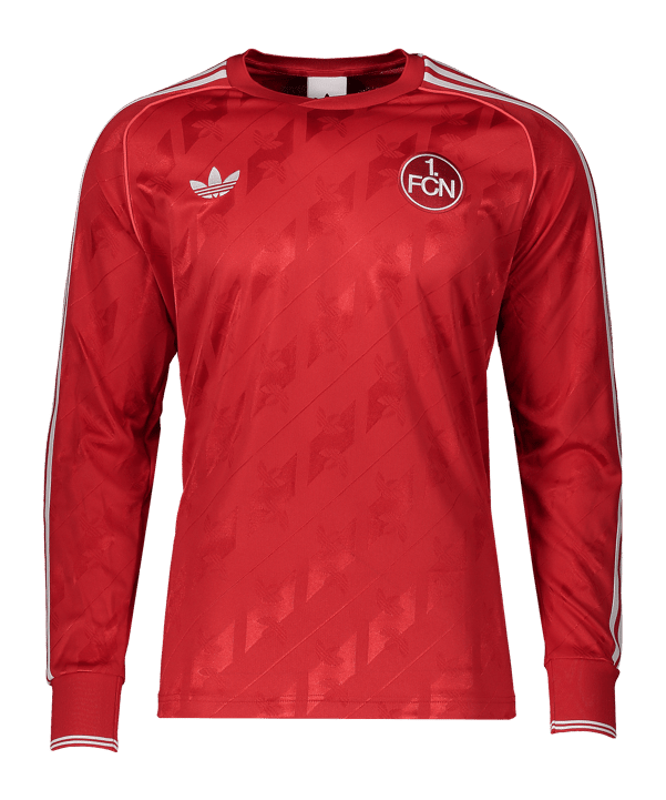 adidas Originals 1. FC Nürnberg Trikot Langarm 2026/2027 Rot