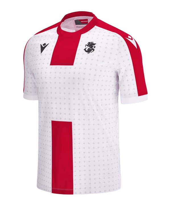 Macron Georgien Trikot Home EM 2024 Weiss