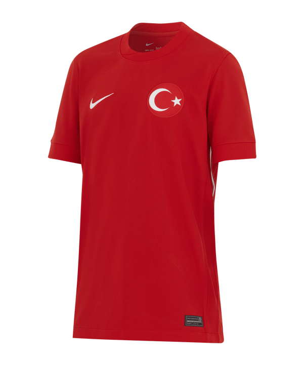 Nike Türkei Trikot Away EM 2024 Kids Rot Rot Weiss F611