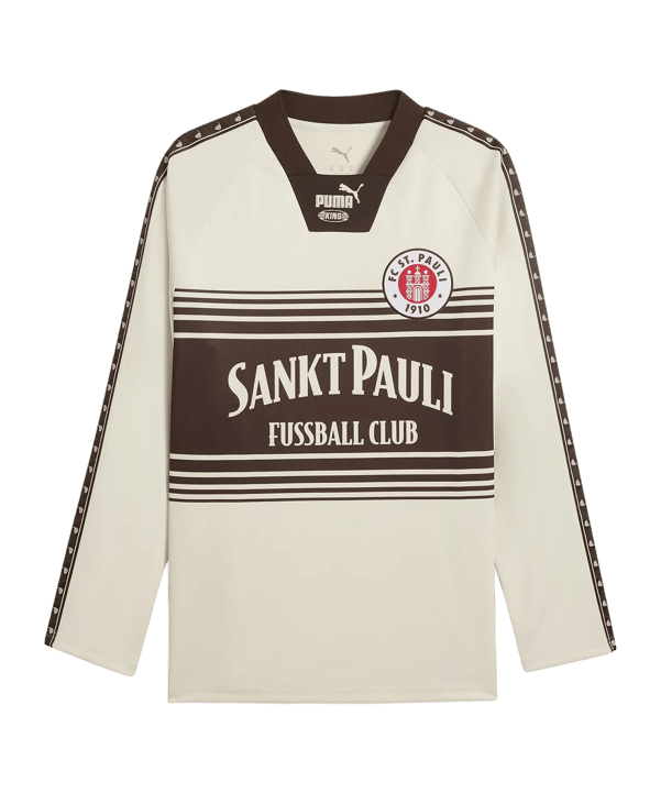 PUMA FC St. Pauli KING Trikot Langarm Weiß F10