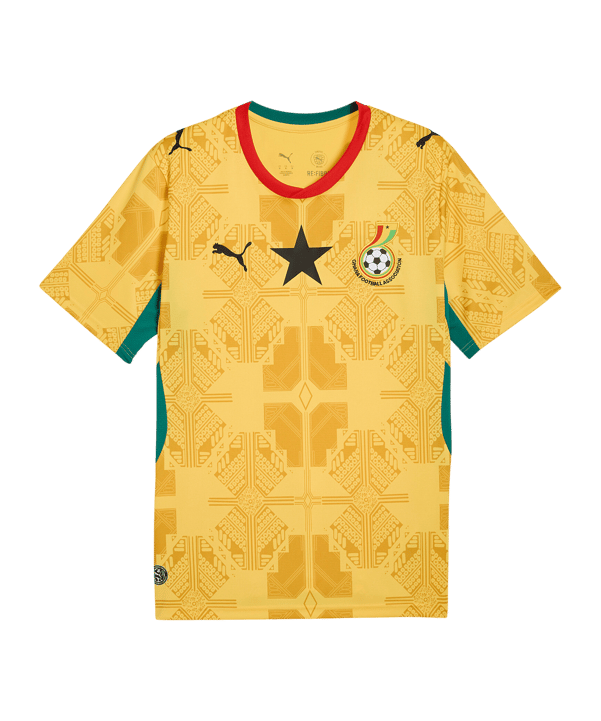 PUMA GFA Ghana Trikot Away WM 2026 Gelb F02