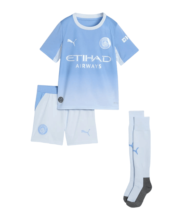 PUMA Manchester City Trikot Set Home 2026/2027 Kids Blau F01